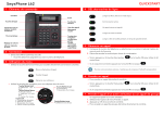 Enreach SwyxPhone L62 Guide de d&eacute;marrage rapide