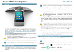 Enreach Yealink CP960 Guide de démarrage rapide