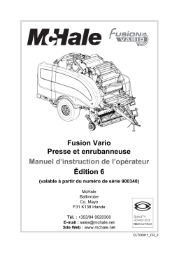 McHale Vario Manuel utilisateur