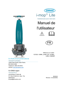 Tennant 1263271,1267978,1273252 Mode d'emploi