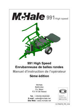 McHale 991HS Manuel utilisateur