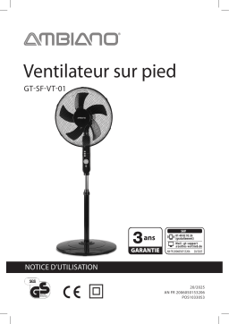 Ambiano GT-SF-VT-01 Manuel utilisateur
