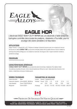 Eagle Alloys 9446287 Manuel du propriétaire