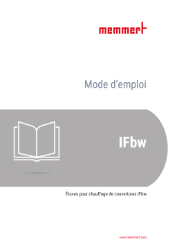 Memmert IFbw Manuel utilisateur