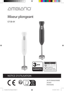 Ambiano GT-SB-09-CH Manuel utilisateur