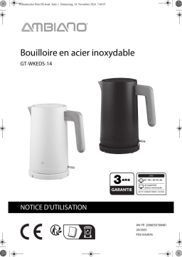 Ambiano GT-TDS-EDS-14 Manuel utilisateur