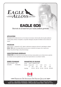 Eagle Alloys 9446337 Manuel du propriétaire