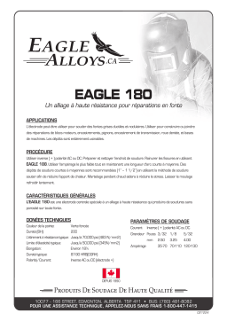 Eagle Alloys 9446238 Manuel du propriétaire