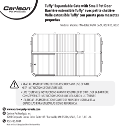 Carlson 0632 DS Manuel utilisateur