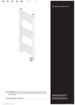 BODNER towel radiator Manuel utilisateur
