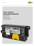 Interroll DriveControl 20, DriveControl 2048, DriveControl 54 Manuel utilisateur