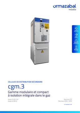 Ormazabal cgm.3 Manuel utilisateur