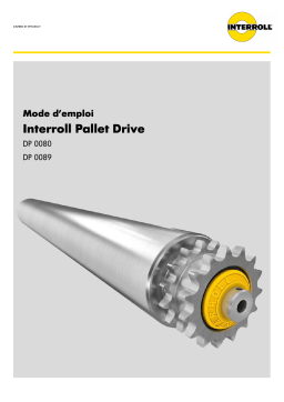 Interroll Pallet Drive Manuel utilisateur