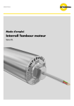 Interroll Drum Motors - DL-Series Manuel utilisateur