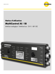 Interroll MultiControl AI, MultiControl BI Manuel utilisateur