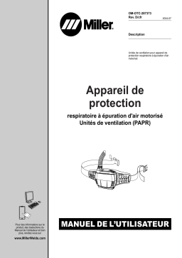 Miller PAPR BLOWER UNITS Manuel du propriétaire