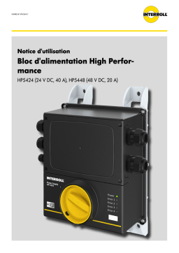 Interroll HP5424 Manuel utilisateur