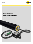 Interroll Stop Roller Manuel utilisateur