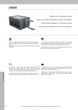Cairox CWAR Manuel du propriétaire