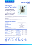 Ormazabal transforma.tpc (ST 52-S-24) Manuel utilisateur