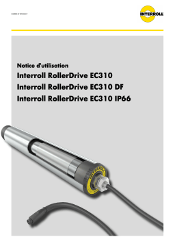 Interroll RollerDrive EC310 Manuel utilisateur