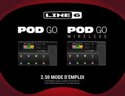 Line 6 POD Go Manuel du propriétaire