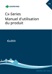 Domino Cx-Series (Cx350i) Manuel utilisateur