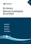 Domino Dx-Series (Dx260i, Dx360i, Dx660i, Dx1060i) Manuel utilisateur