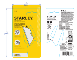 Stanley 10-778 FatMax Retractable Knife Mode d'emploi