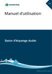 Domino Twin Labelling Station Mode d'emploi