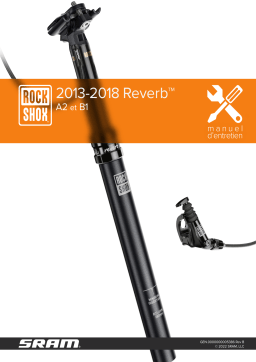 RockShox 2013-2018 Reverb A2 and B1 Manuel utilisateur