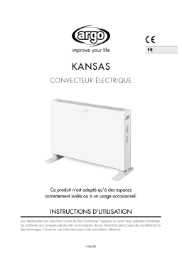 Argo KANSAS Manuel utilisateur