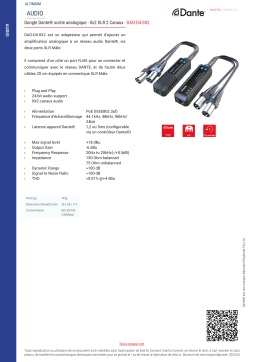 Altimium DAO-D4-0X2 Manuel utilisateur