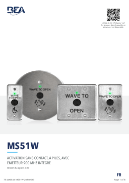 BEA MS51W Mode d'emploi