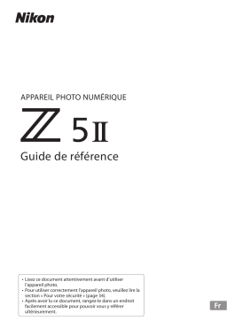 Nikon Z5II Guide de référence