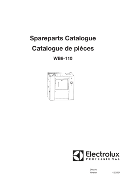 Electrolux WB6-110 Manuel utilisateur