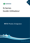 Domino N-Series (N730i) Integration Module Mode d'emploi