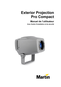 Martin Exterior Projection Pro Compact Manuel utilisateur