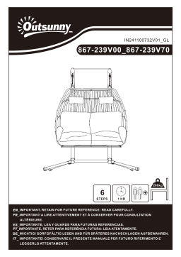 Outsunny 867-239V00 Manuel utilisateur
