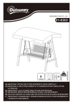Outsunny 0303 Classic Style Garden Swing Guide d'installation