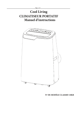 Cool Living 9038779 Manuel du propriétaire
