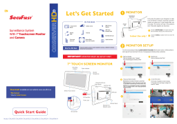 SecuFirst CWL401W Mode d'emploi