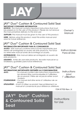 Sunrise Medical XT705-EN-WEB Manuel du propriétaire