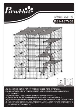 PawHut IN250200135V01_GL Manuel utilisateur