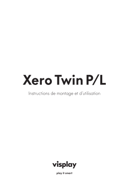visplay Xero Twin Manuel utilisateur