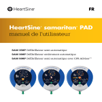 HeartSine samaritan PAD 350P/360P/500P Manuel du propri&eacute;taire