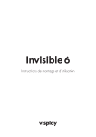visplay Invisible 6 Manuel utilisateur