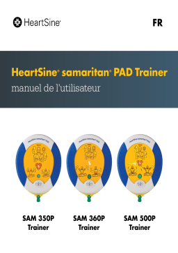 HeartSine samaritan PAD 350P/360P/500P Trainer Manuel du propriétaire