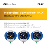 HeartSine samaritan PAD 350P/360P/500P Manuel du propri&eacute;taire