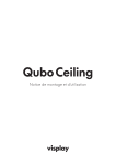 visplay Qubo Ceiling Manuel utilisateur